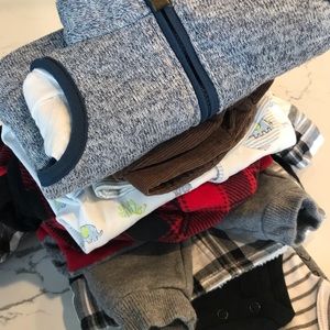Newborn boy clothing lot